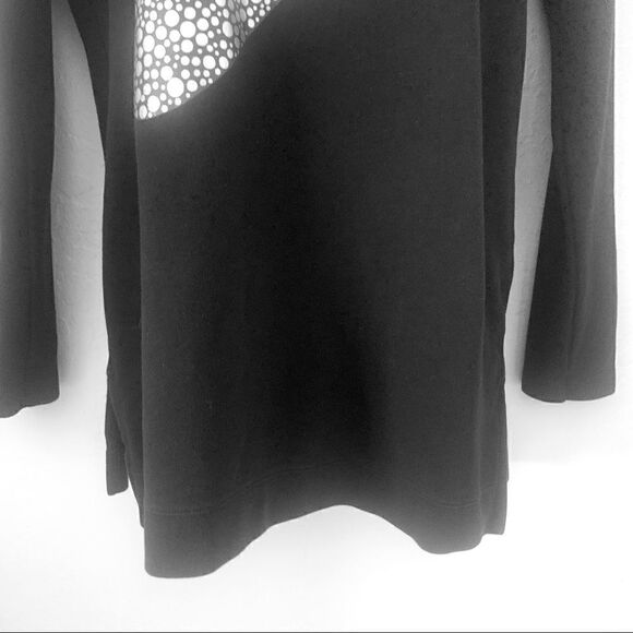 Nike Silver Sparkle Logo Sweatshirt Size Small - Picture 4 of 10